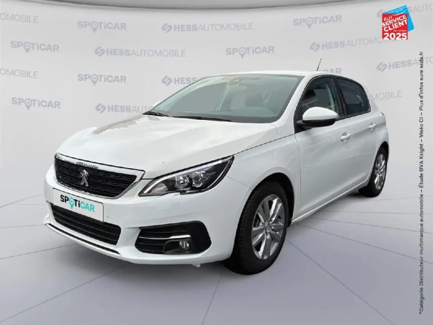 Peugeot 308 1.2 PureTech 110ch E6.3 S/S Active Business GPS Radar AR Carplay Blanc - 1
