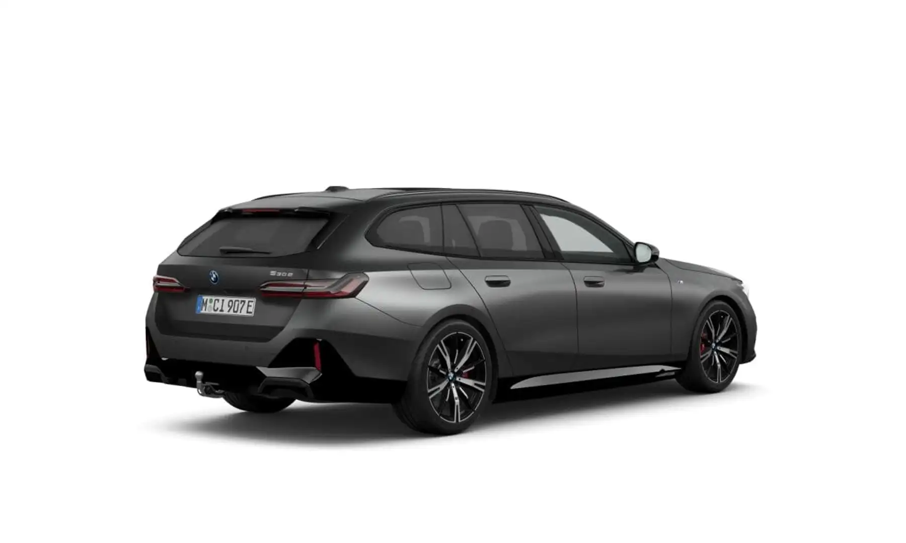BMW 530 5 Serie Touring 530e Grijs - 2