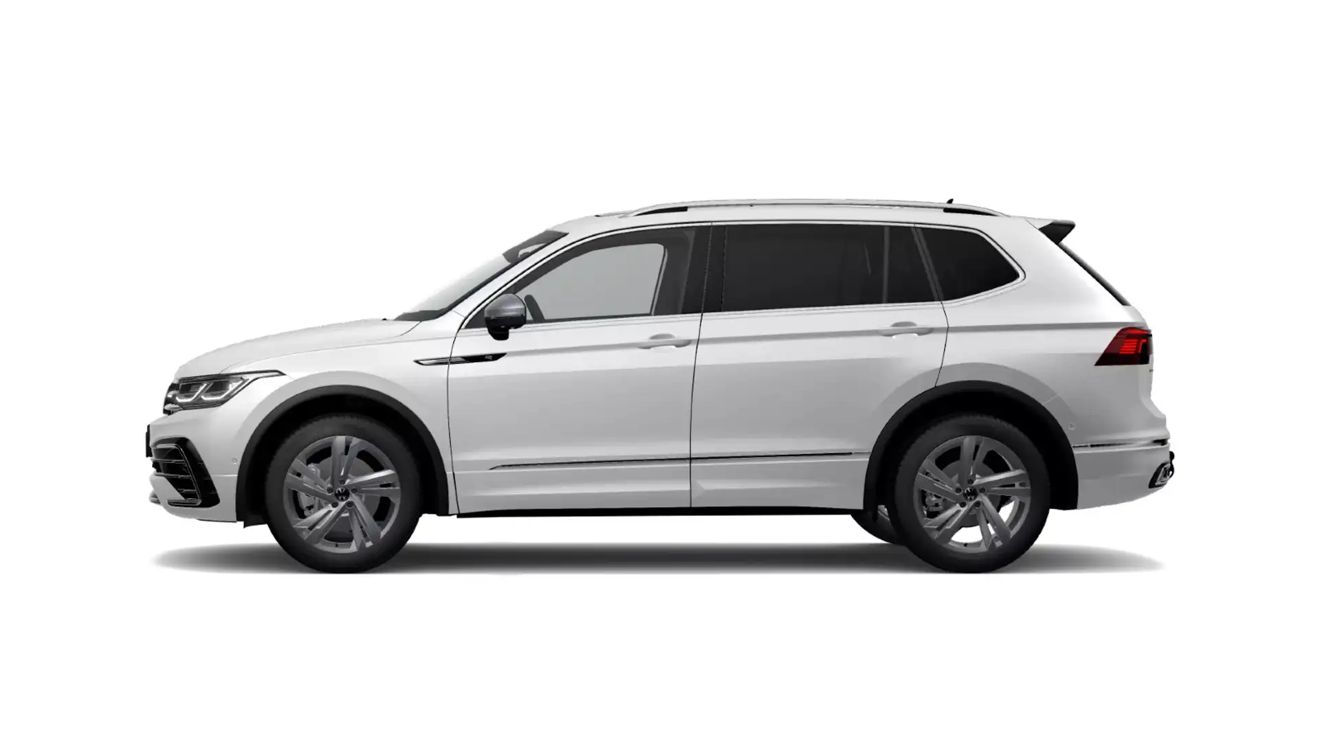 Volkswagen Tiguan Allspace R-Line 2.0 TDI AHK*Matrix*Standh Weiß - 2