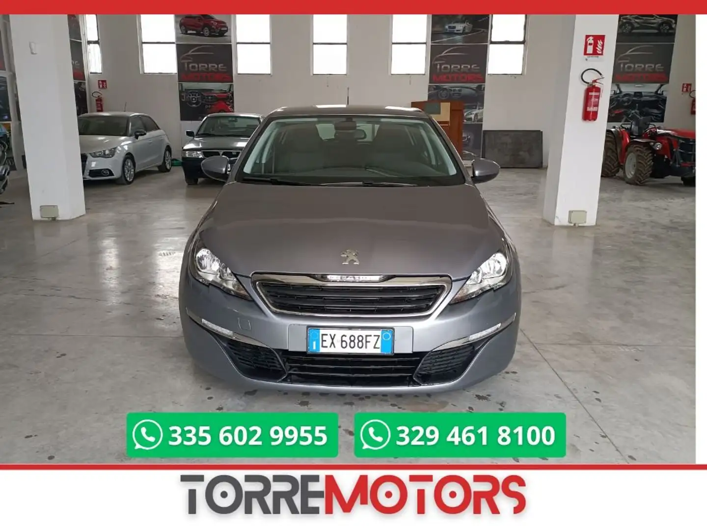 Peugeot 308 308 5p 1.6 e-hdi 8v Business s Gris - 1