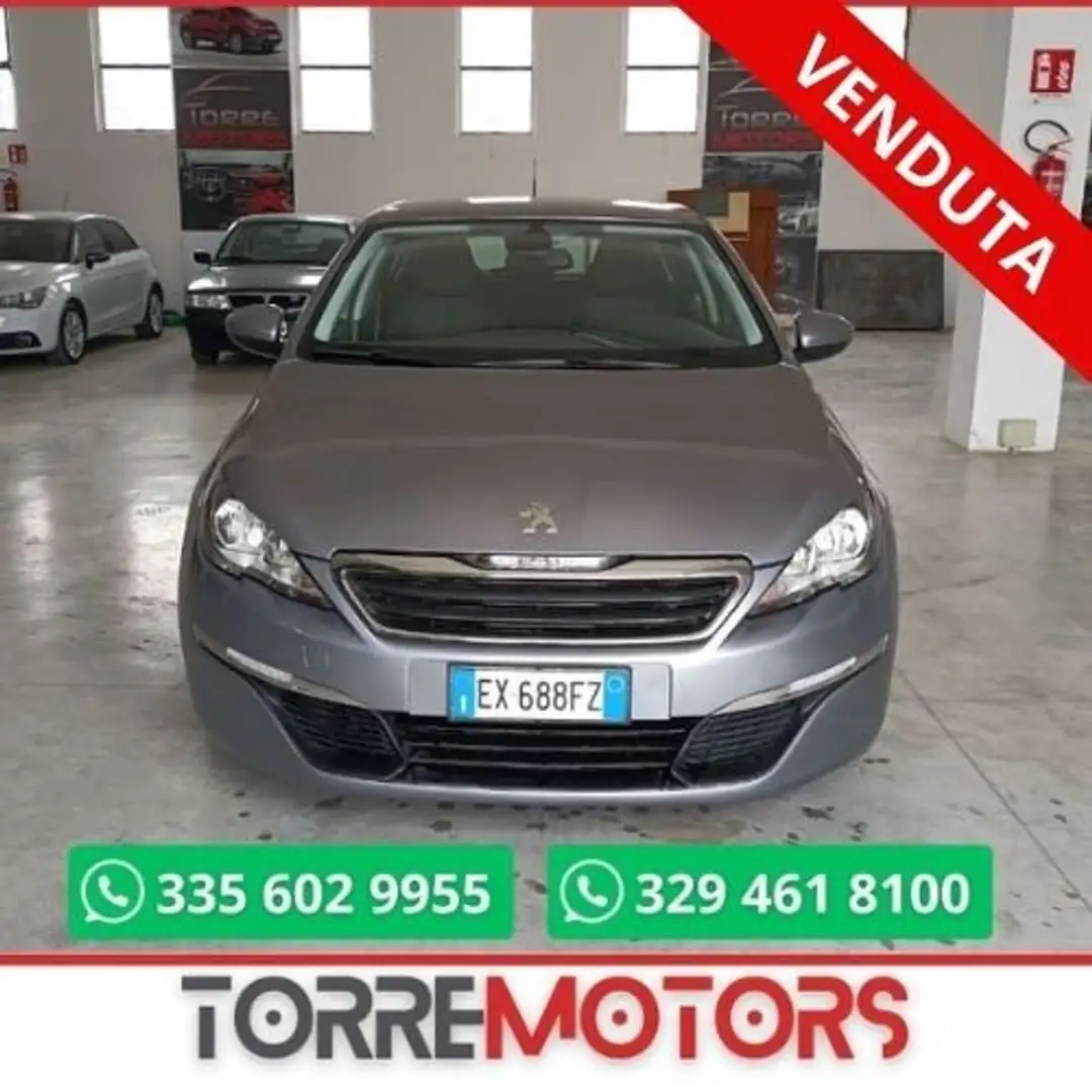 Peugeot 308 308 5p 1.6 e-hdi 8v Business s Grigio - 1