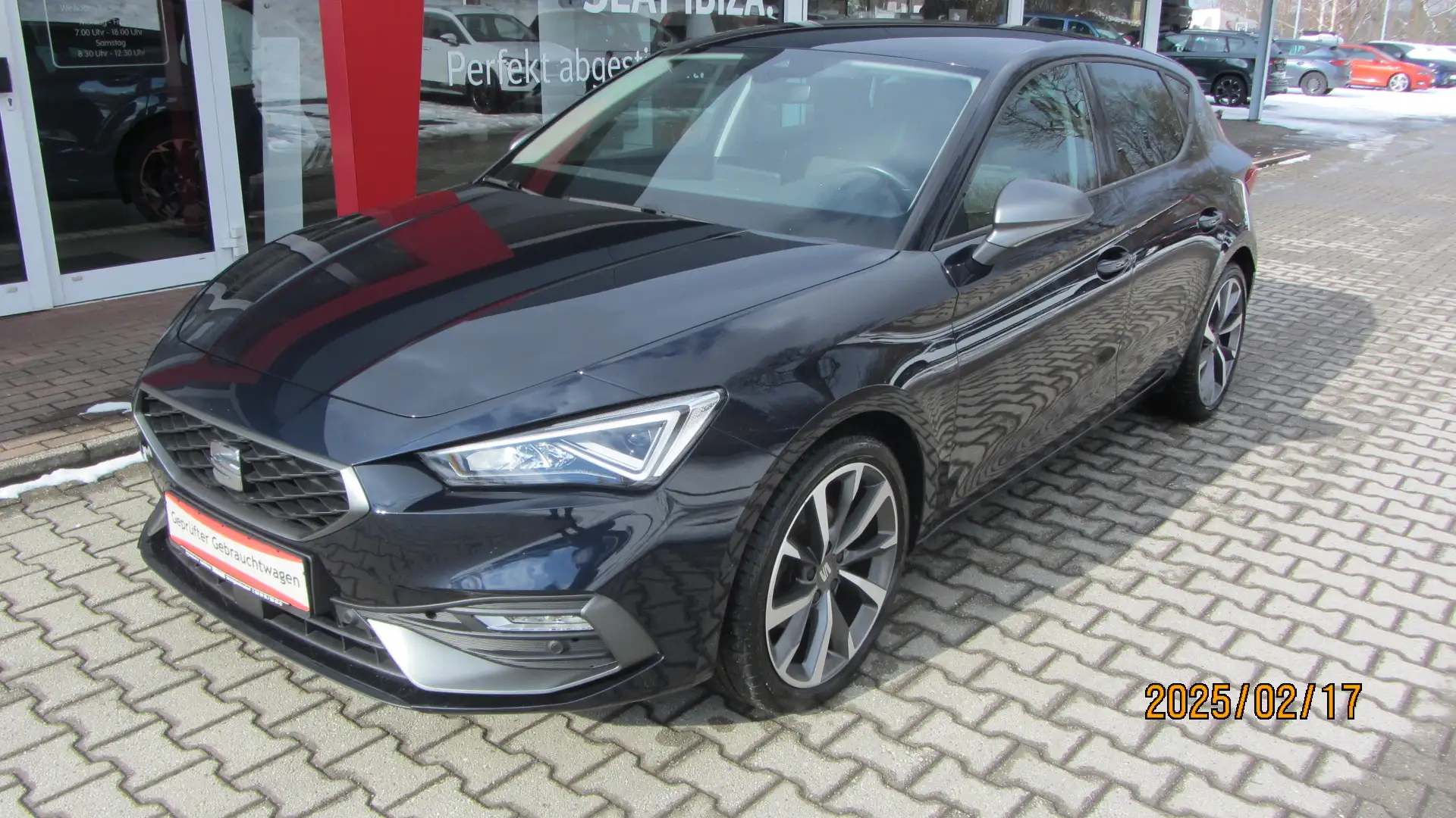 SEAT Leon FR Bleu - 1