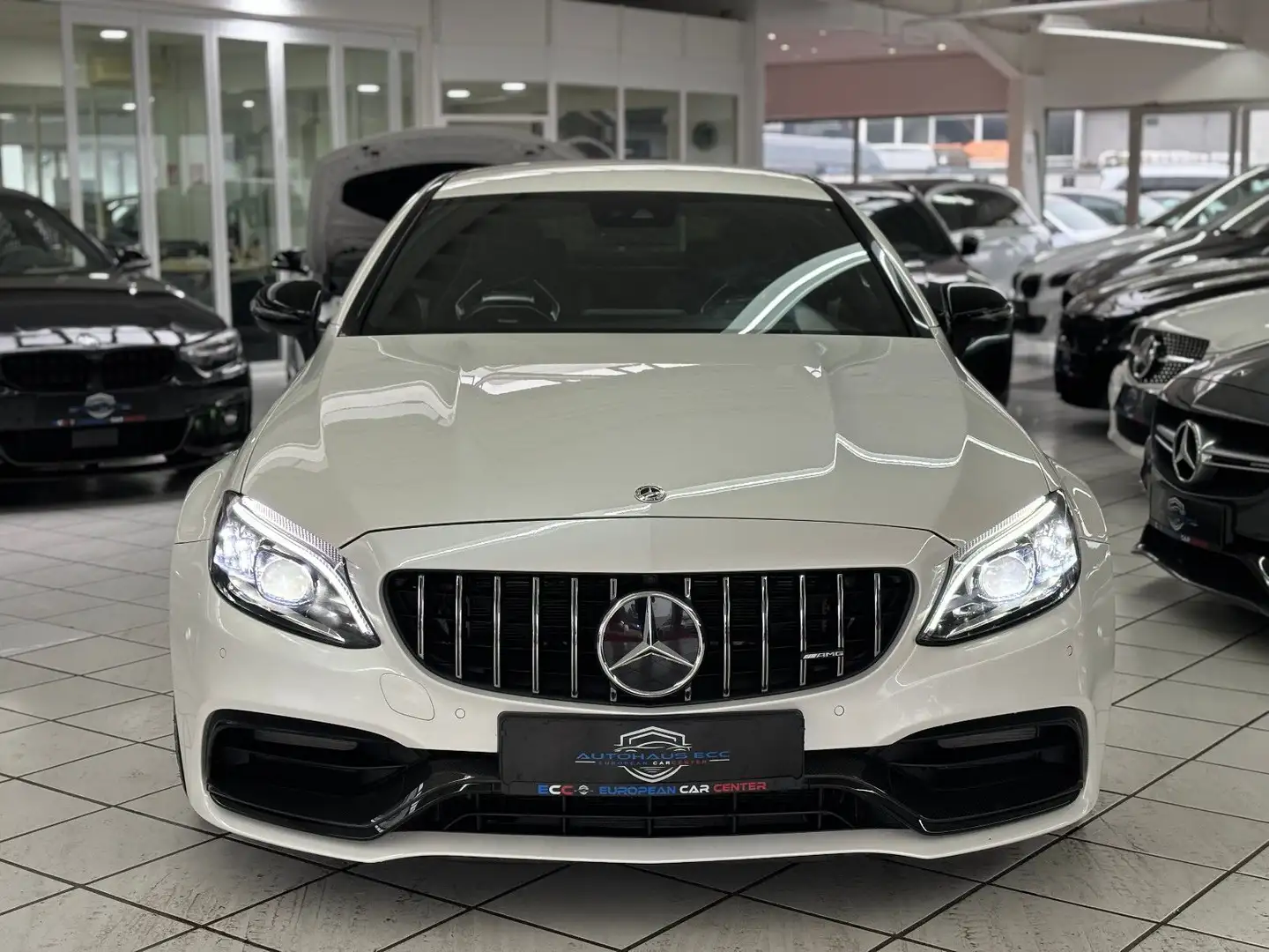 Mercedes-Benz C 63 AMG C 63 S AMG COUPE PERFORMANCE*BURMESTER*360*LED* Weiß - 2