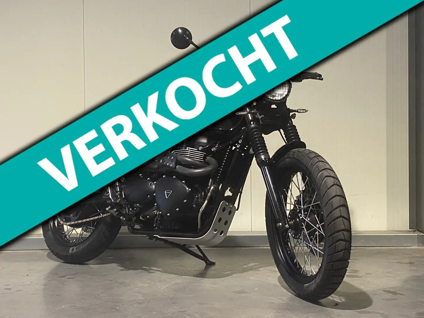 Triumph Scrambler 900 | Zard 2-in-1 uitlaat | YSS Dempers Zwart - 1