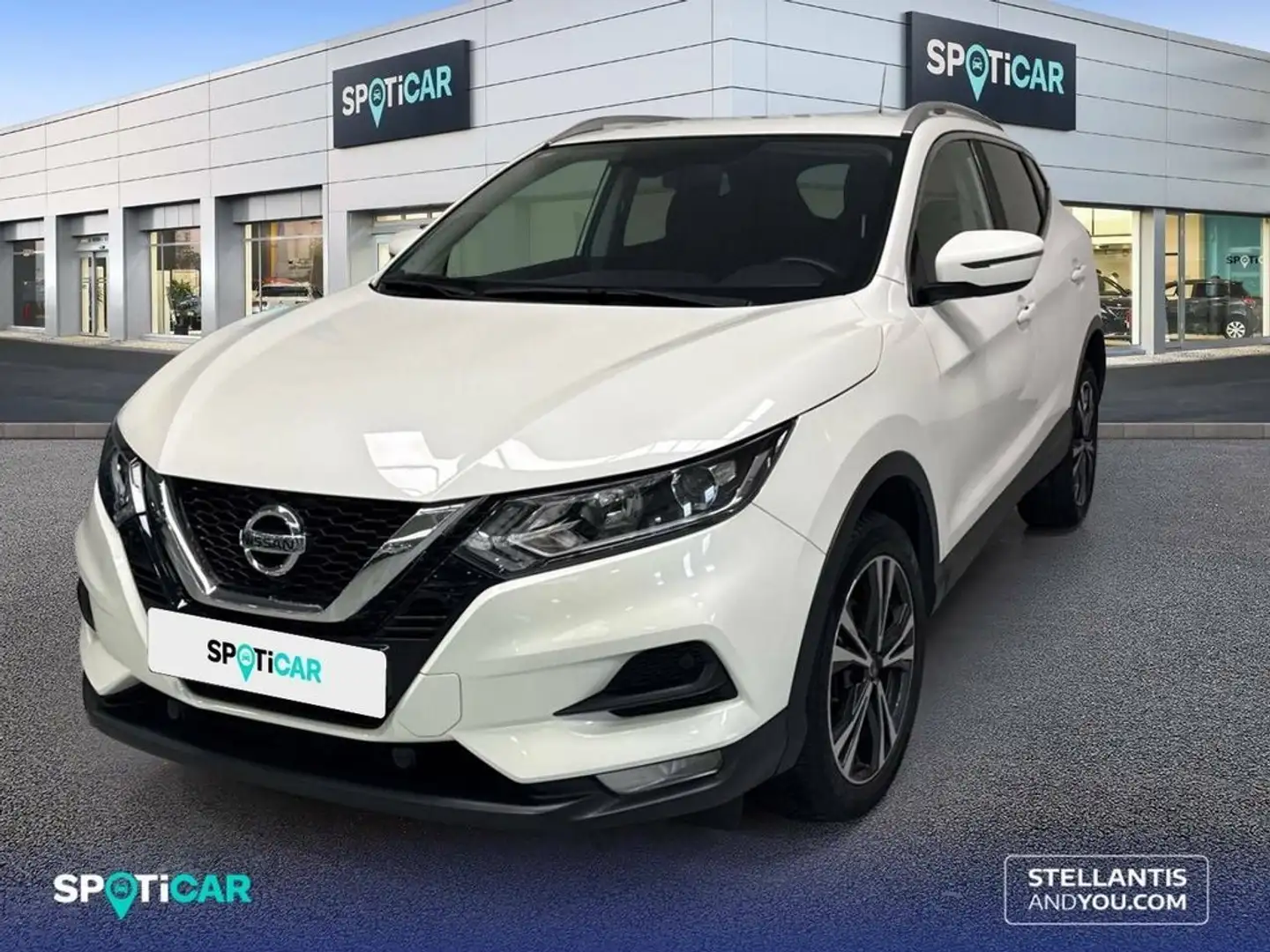 Nissan Qashqai dCi 85 kW (115 CV) E6D N-TEC Blanc - 1