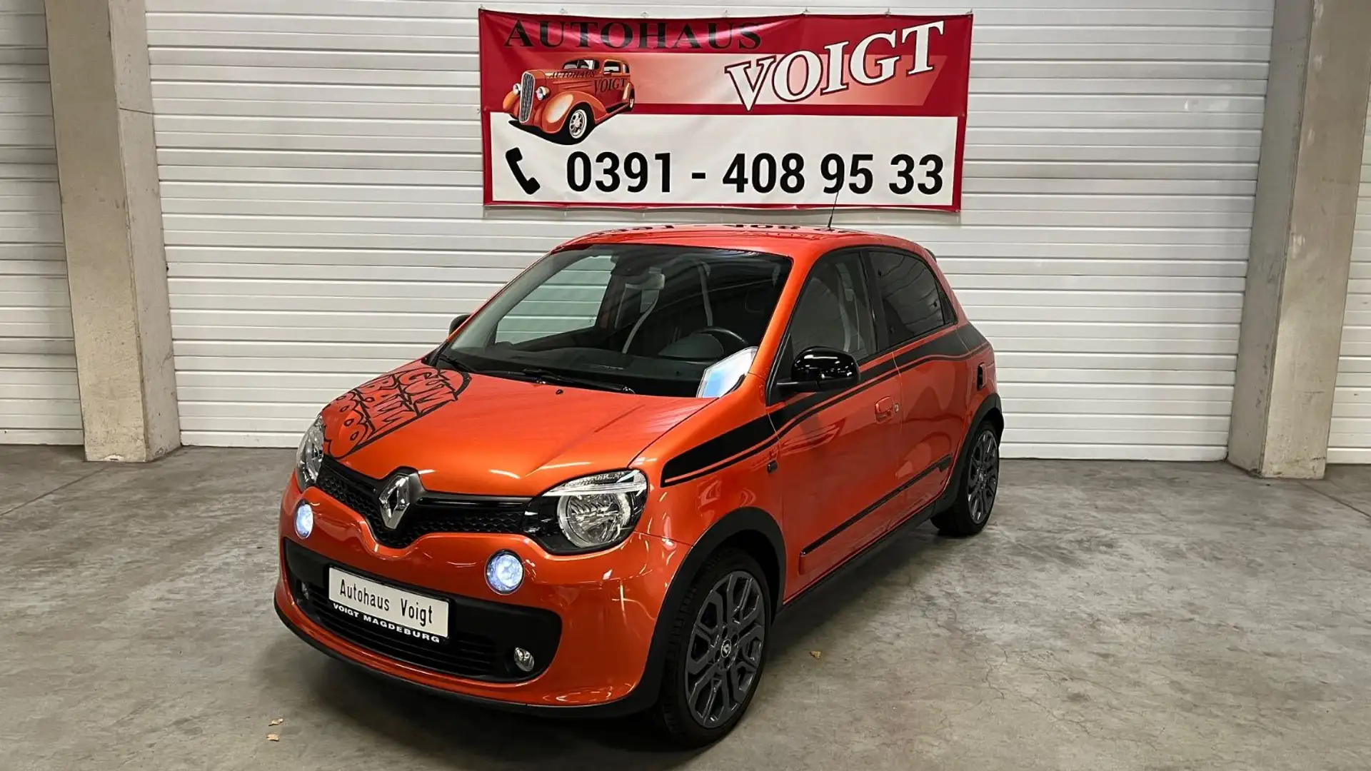 Renault Twingo GT Teilleder Tempomat Sitzheizg. Leichtm. Orange - 1