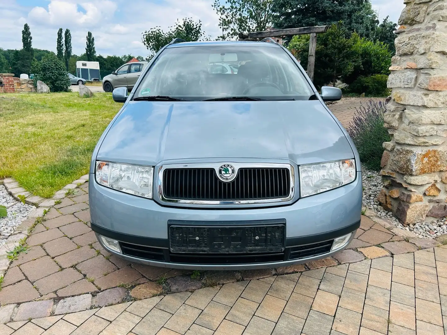 Skoda Fabia Combi 1.4 1. Hand TÜV NEU wenig Kilometer Grau - 2