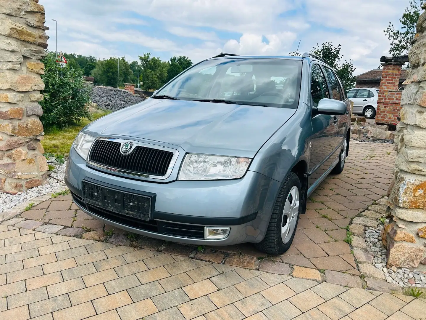 Skoda Fabia Combi 1.4 1. Hand TÜV NEU wenig Kilometer Grau - 1