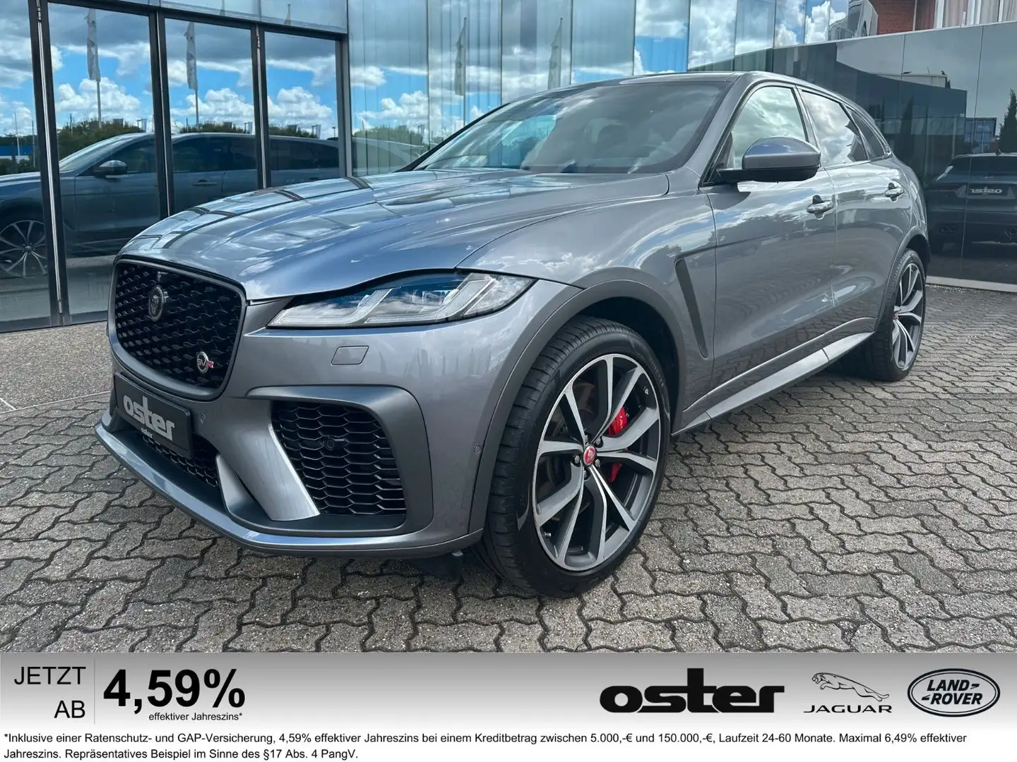 Jaguar F-Pace SVR AWD|Meridian|ACC|Keyless Grau - 1