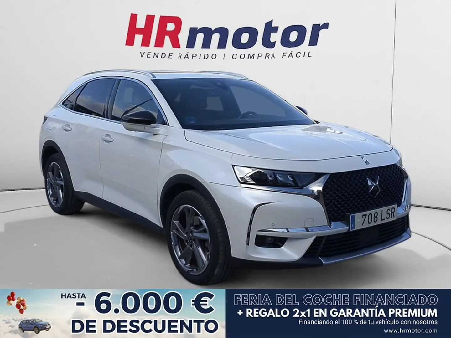 DS Automobiles DS 7 Crossback E-Tense Rivoli Aut. 4x4 Blanc - 1