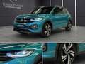 Volkswagen T-Cross DSG|3X R LINE|ACC|KEYGO|VIRT|BLACK|VOLL+ Blau - thumbnail 1