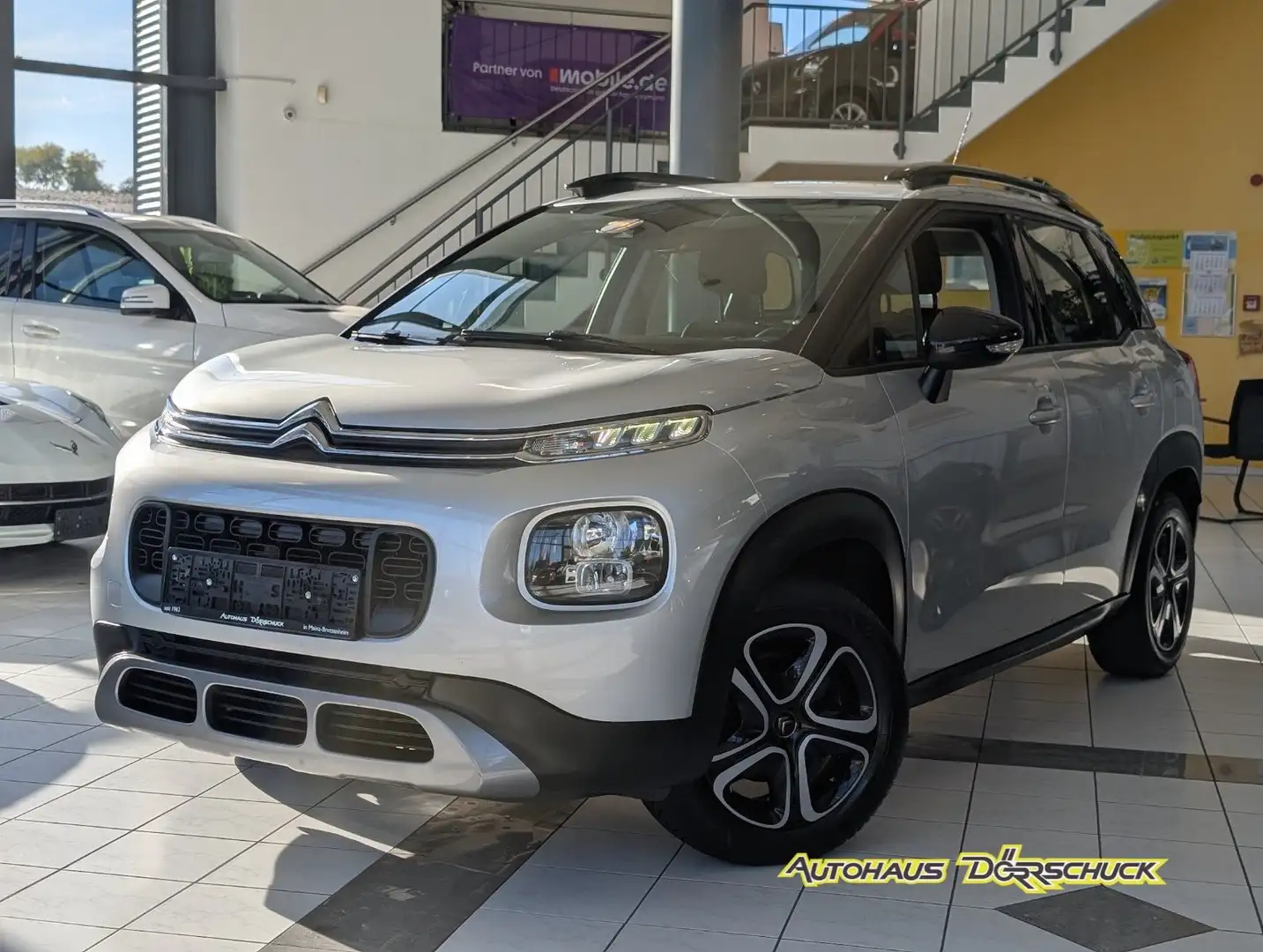 Citroen C3 Aircross Feel*AUTOMATIK*AHK*PDC*Tempomat*BT Grau - 1
