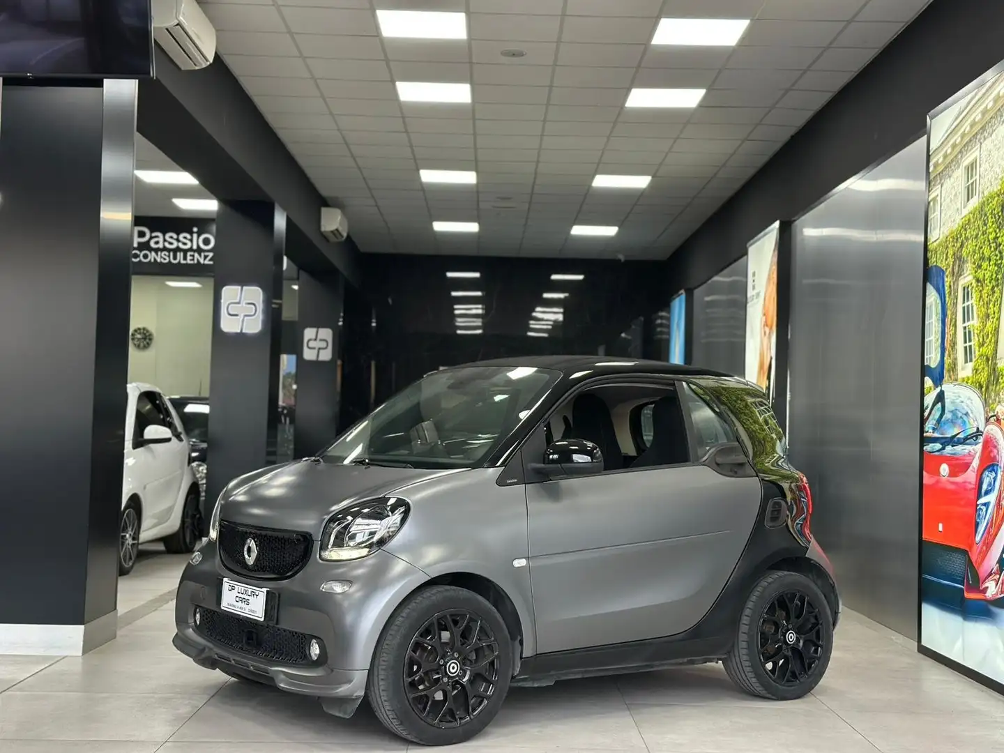 smart forTwo Fortwo 0.9 t Passion 90cv twinamic Gris - 1
