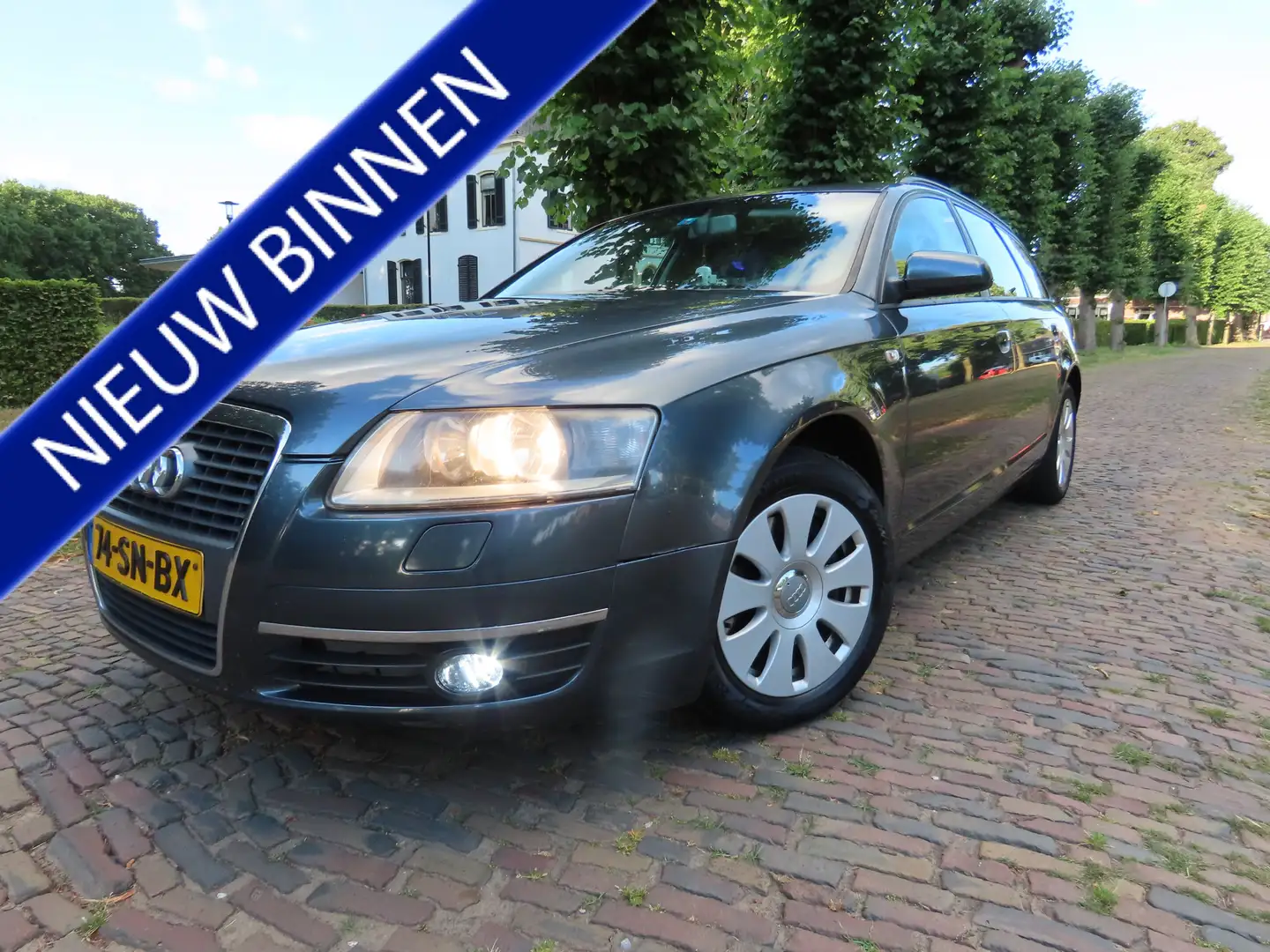 Audi A6 Avant 2.0 TFSI Pro Line Ecc Cruisecontrol Leer Nav Niebieski - 1
