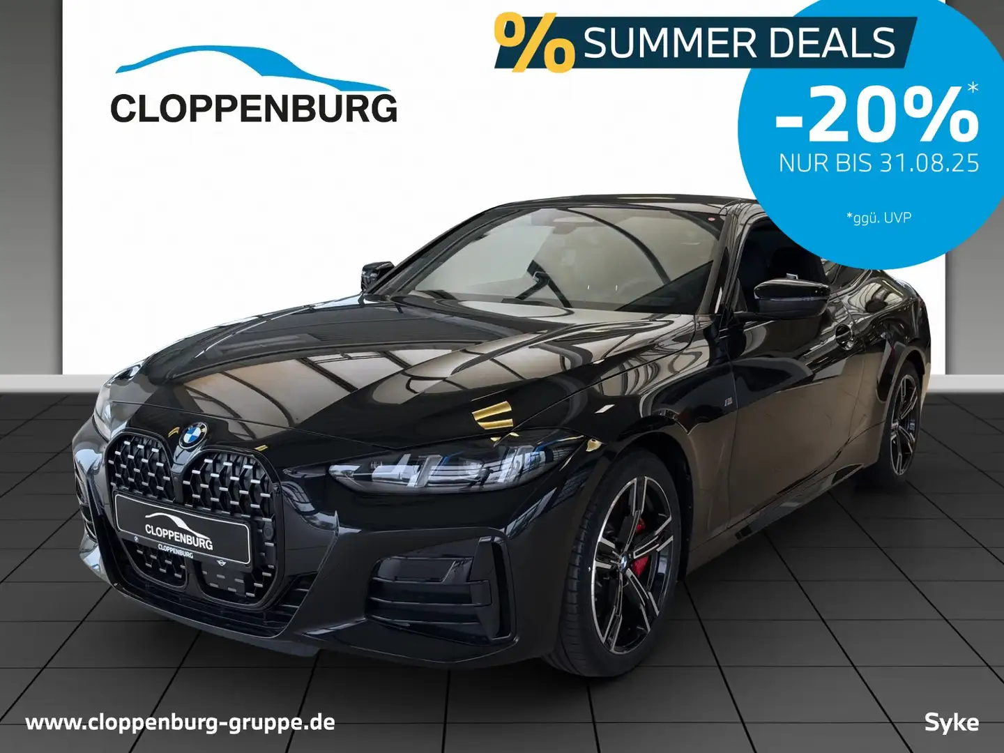BMW 430 d xDrive Head-Up+AHK+Navi+360° UPE: 84.950€ Schwarz - 1