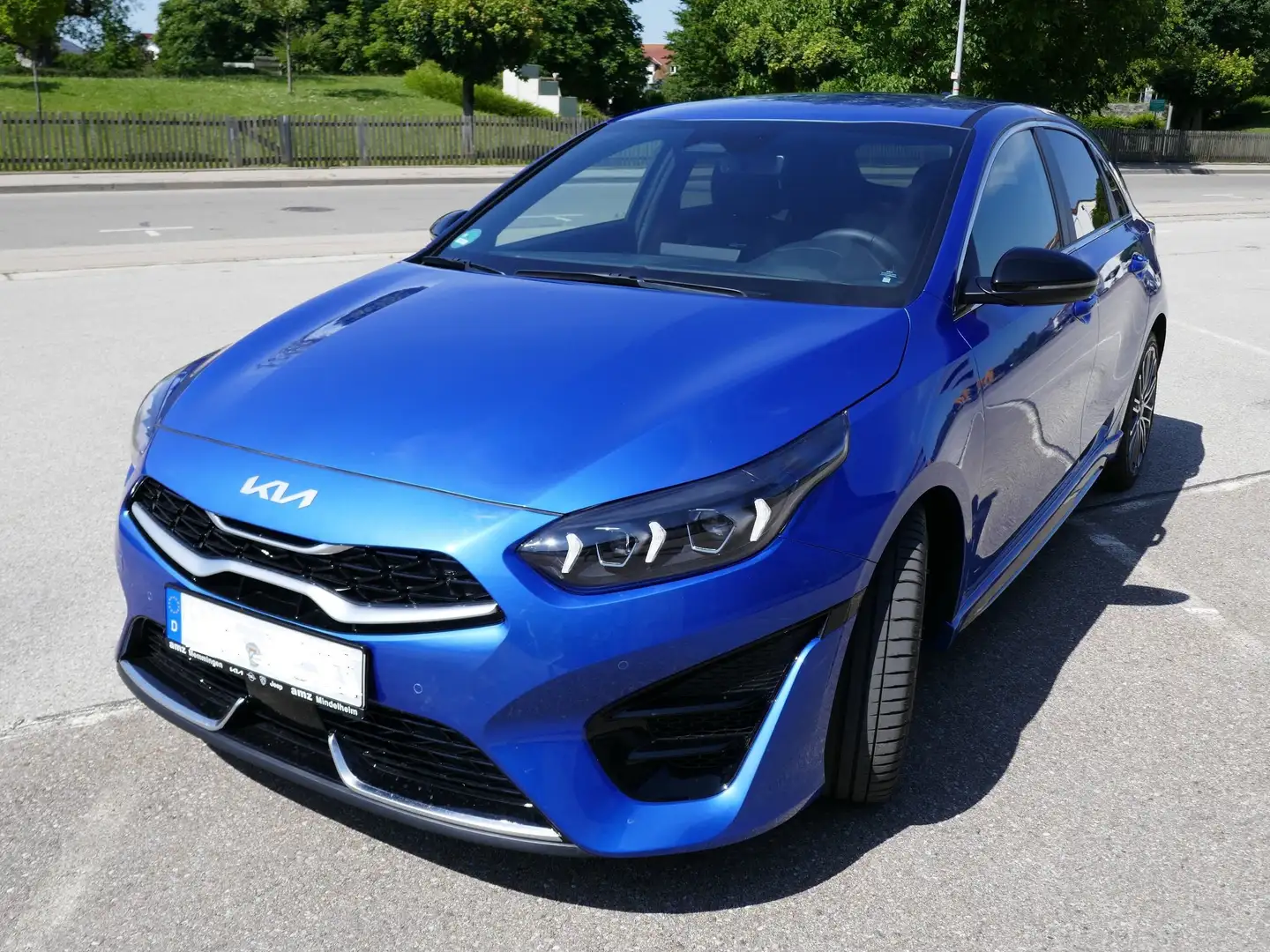 Kia Ceed / cee'd Ceed 1.5 T-GDI DCT7 OPF GT Line Blau - 1
