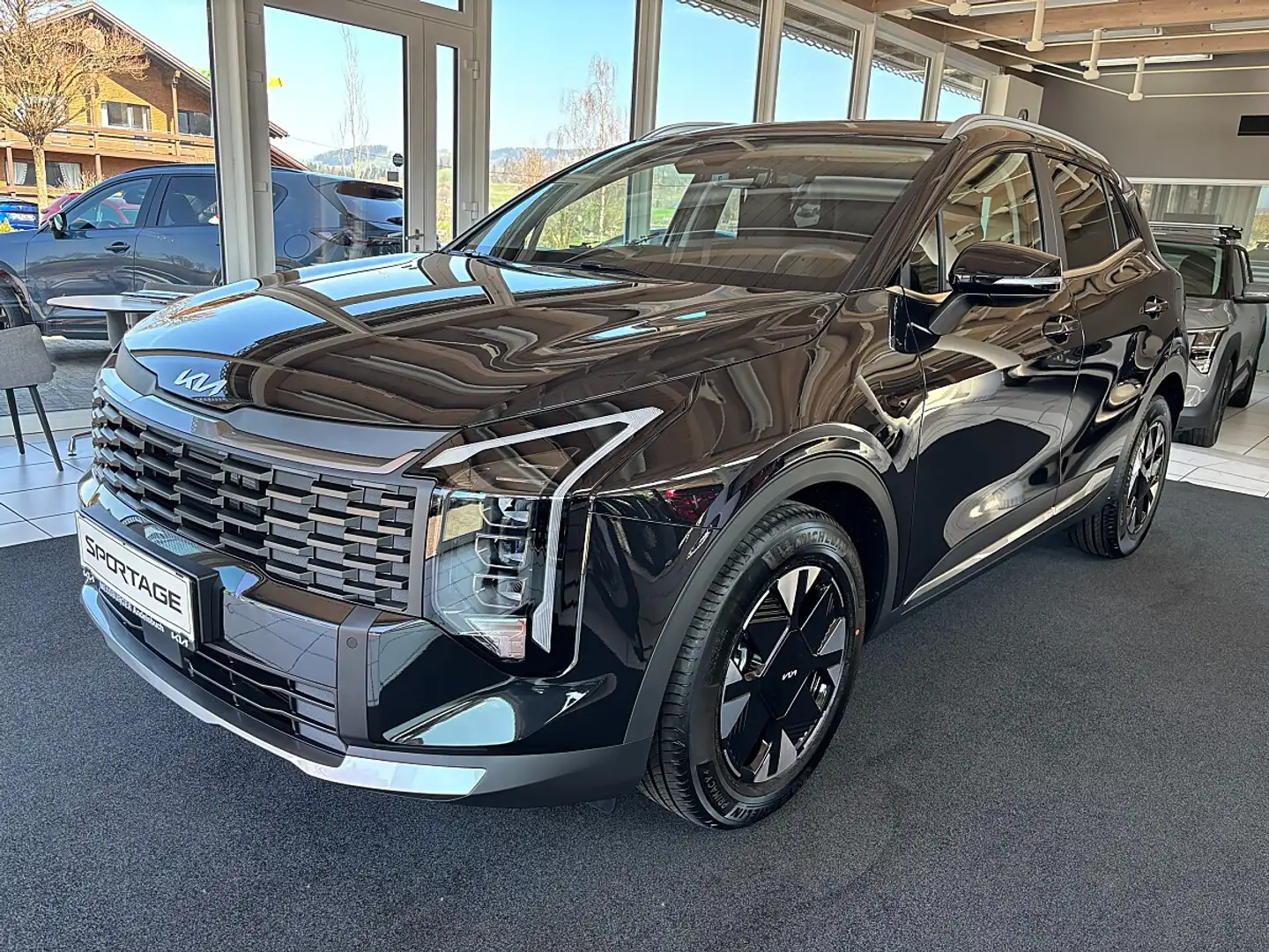 Kia Sportage 1,6 TGDI Silber Schwarz - 1