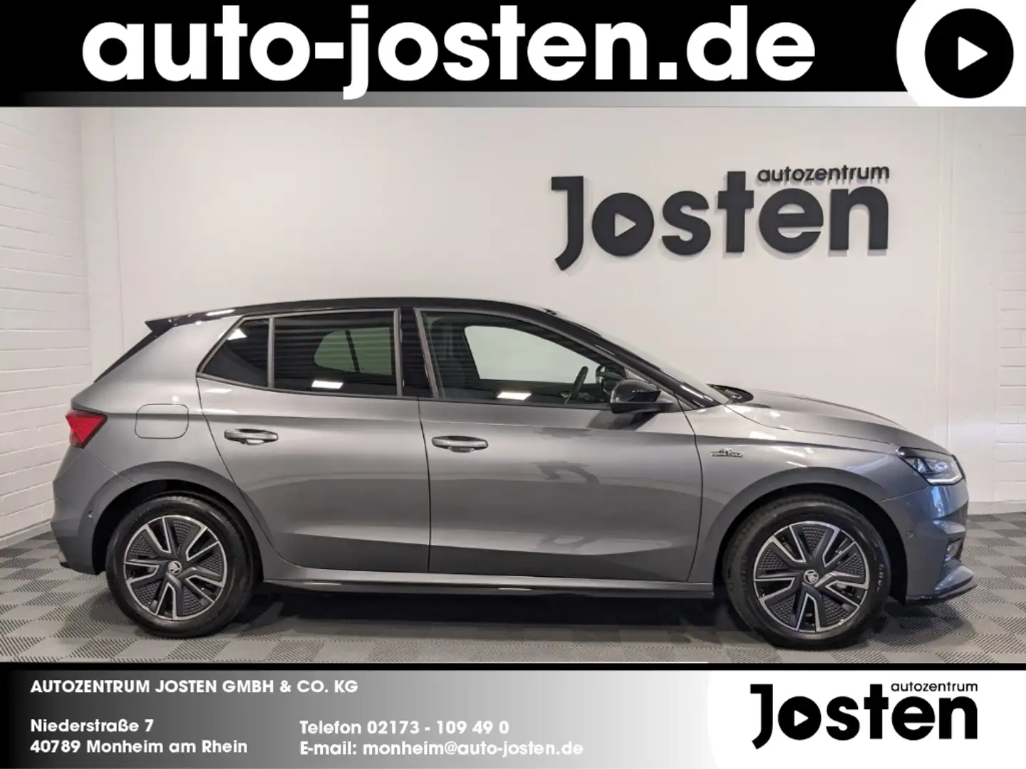 Skoda Fabia 1.0TSI Monte Carlo Navi LED Pano CarPlay Gri - 2