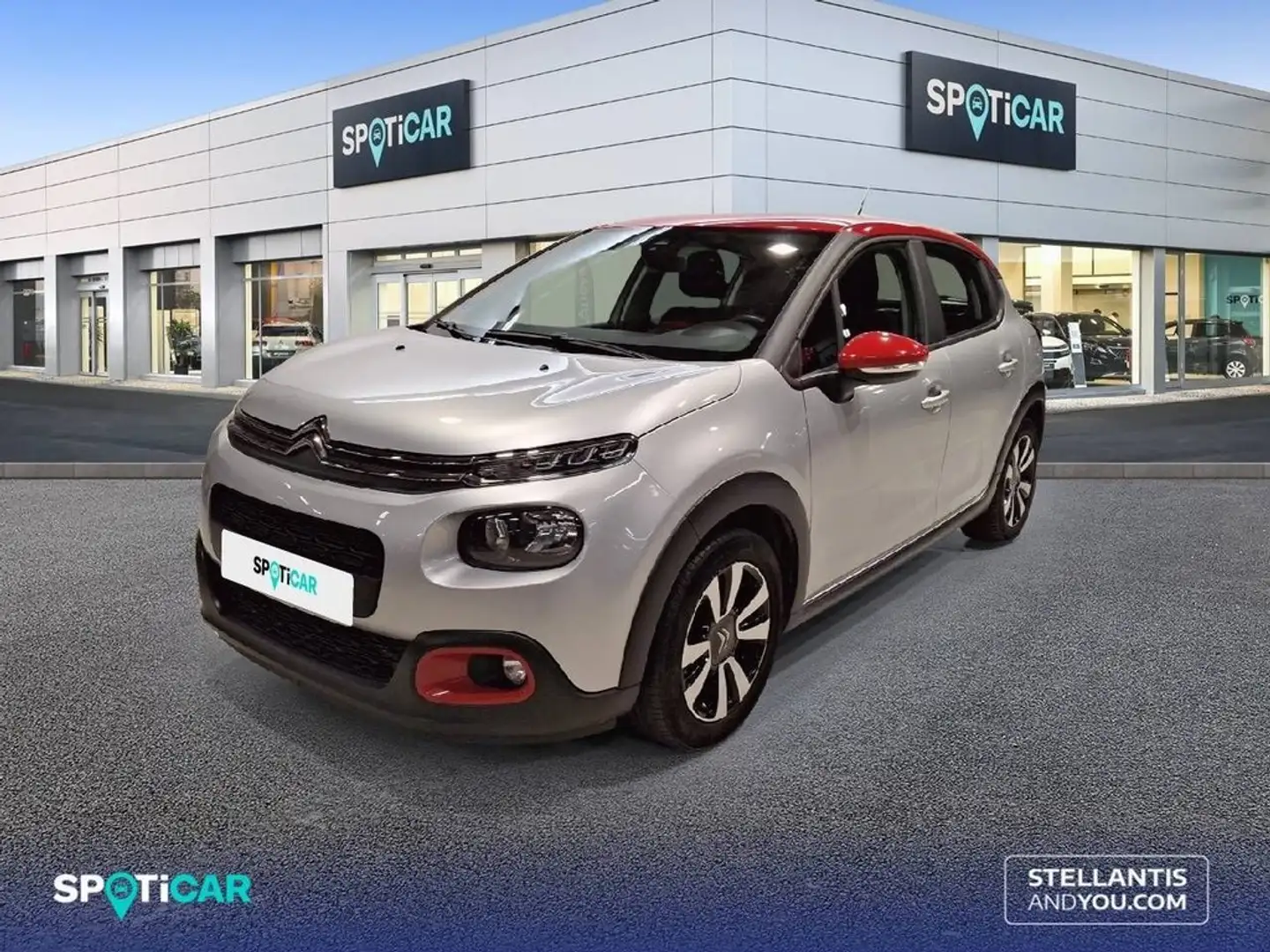 Citroen C3 PureTech 60KW (82CV) Feel Gris - 1