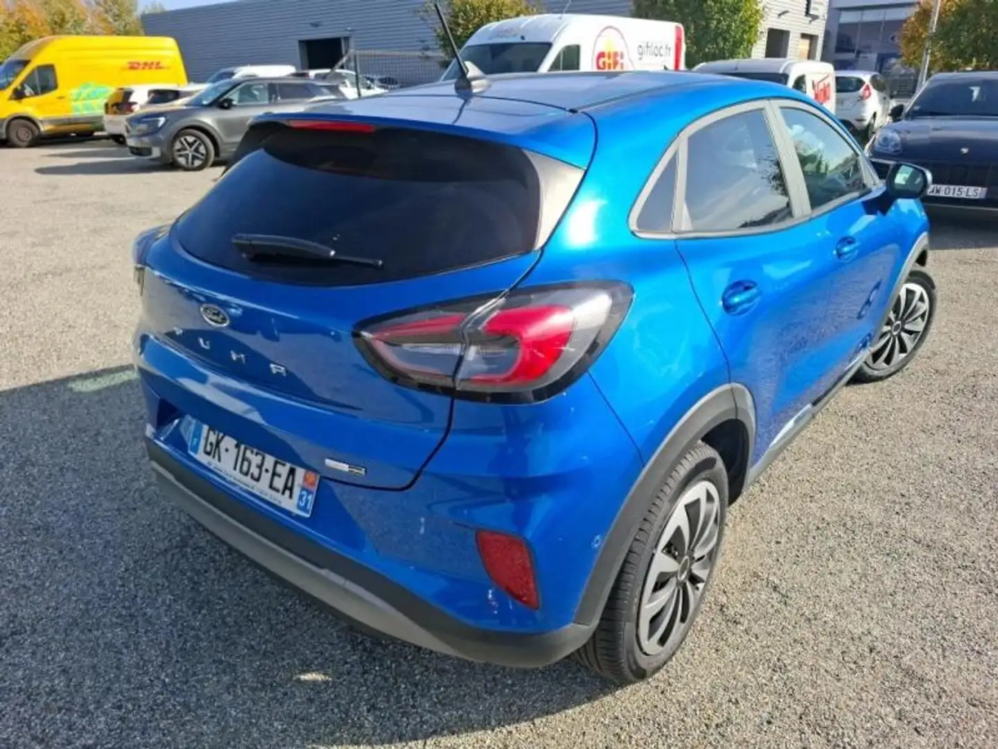 Ford Puma 1.0 EcoBoost 125ch S\u0026S mHEV Titanium Business Powershift Bleu - 2