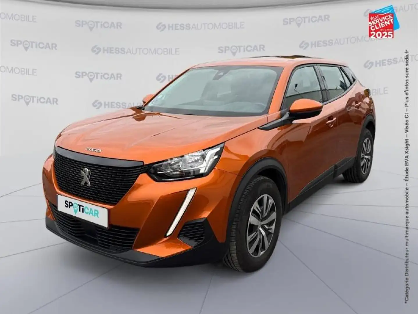 Peugeot 2008 1.2 PureTech 100ch S\u0026S Active Orange - 1