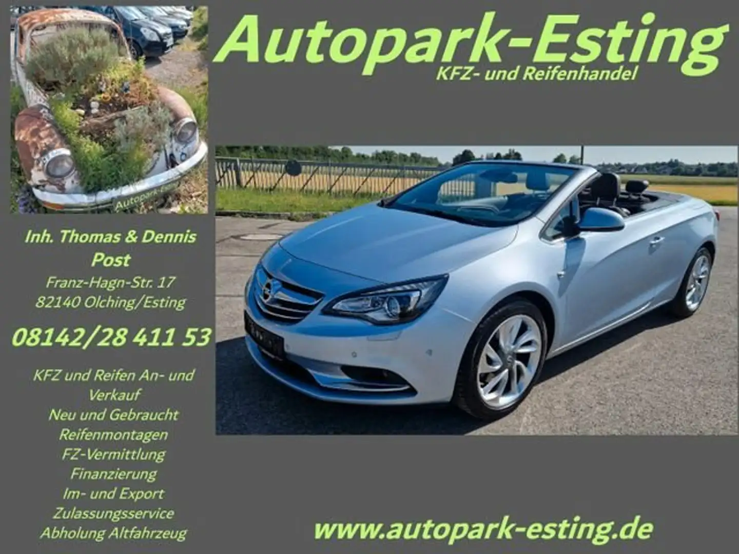 Opel Cascada Innovation 1.6 Turbo 147kW nur 59.000km Blau - 1