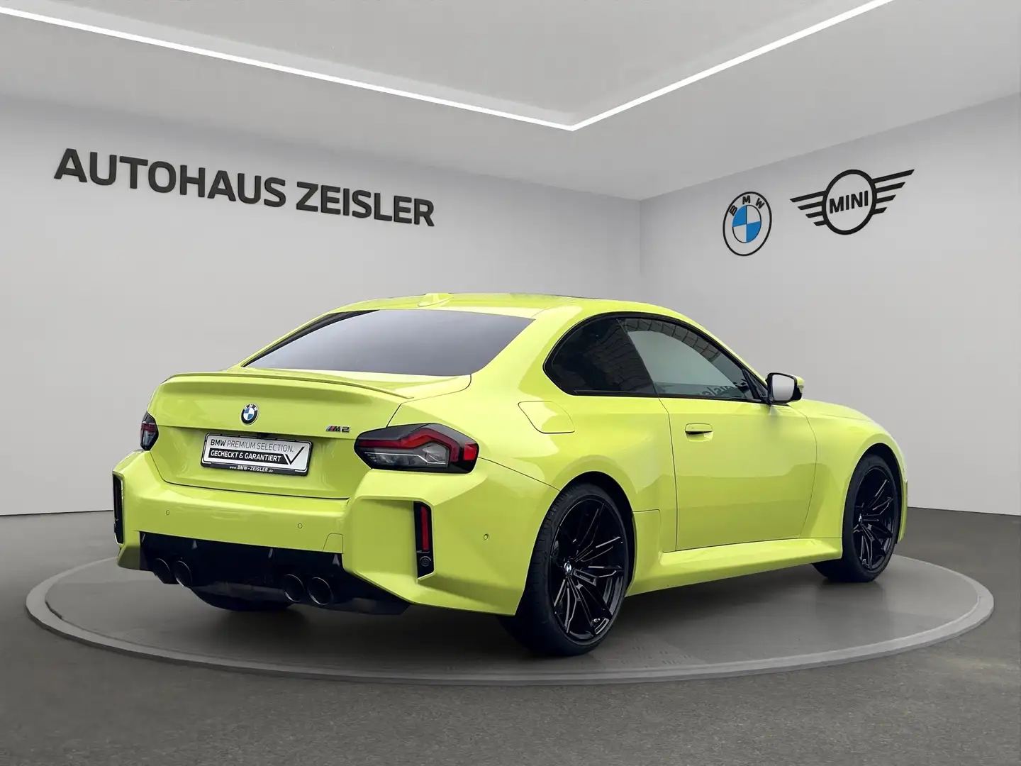 BMW M2 Coupé Glasdach adapt.M-Fahrwerk Hifi Leder Gelb - 2