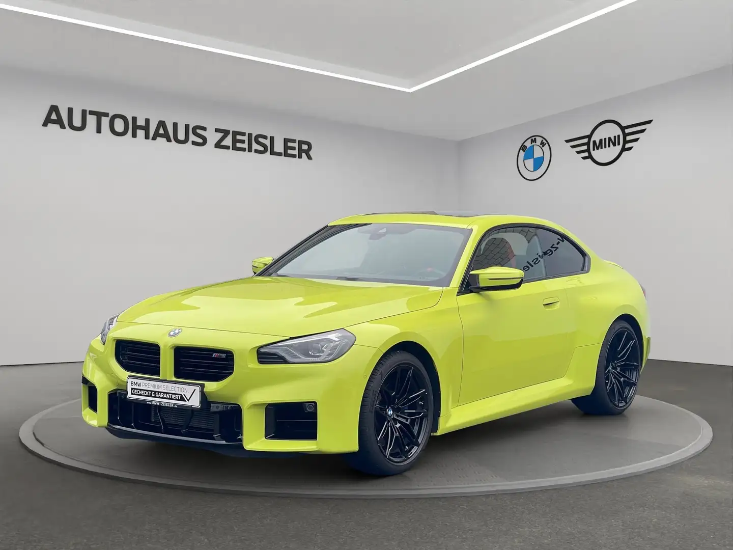 BMW M2 Coupé Glasdach adapt.M-Fahrwerk Hifi Leder Gelb - 1