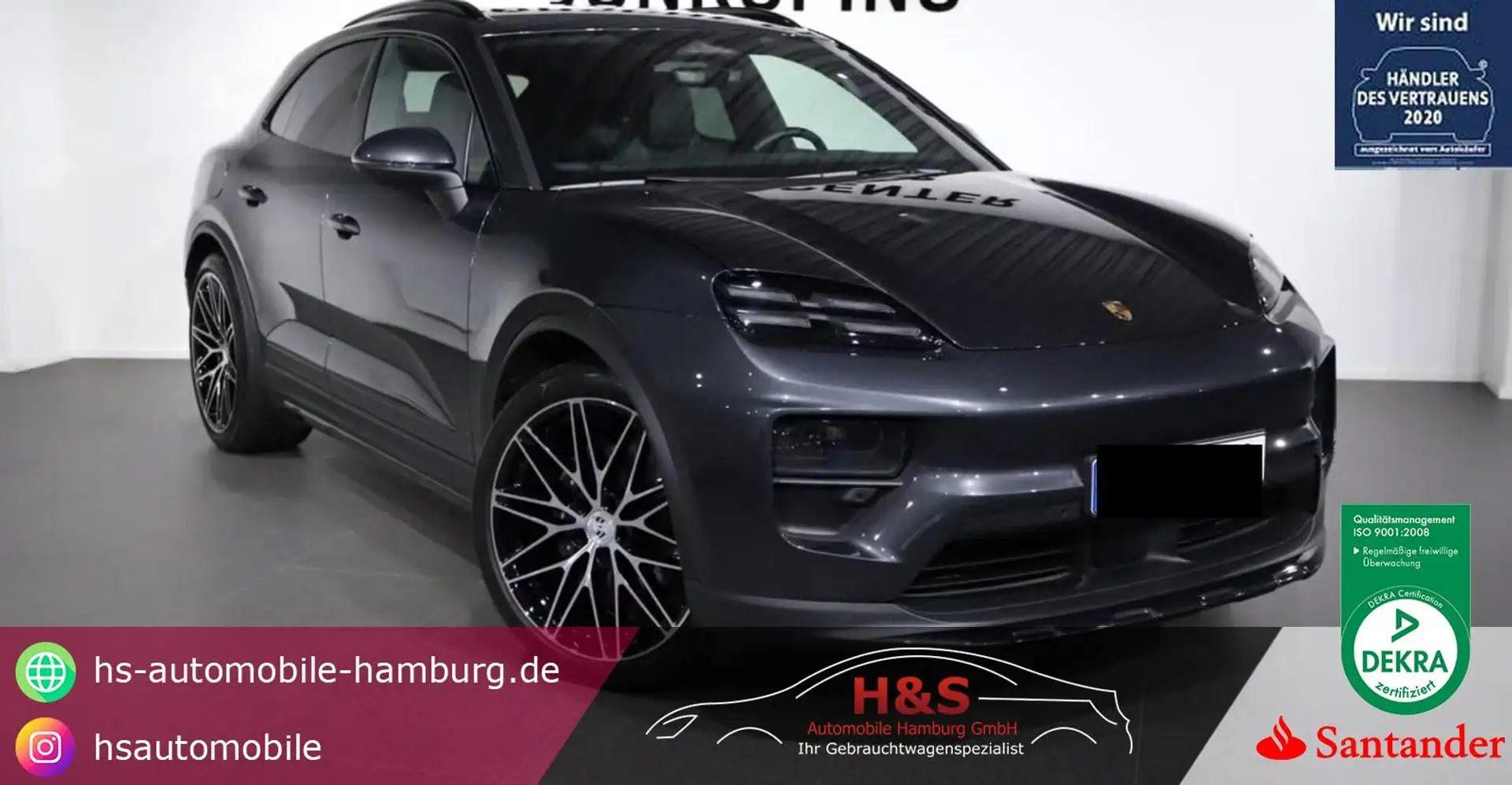 Porsche Macan Electric 4 Grau - 1