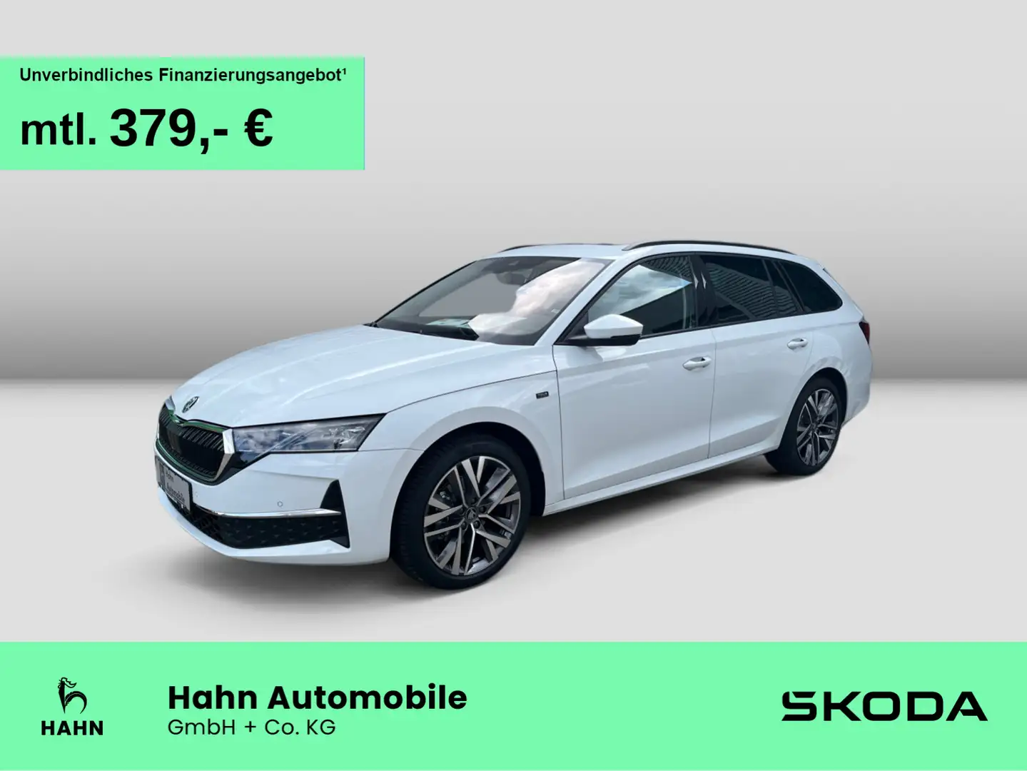 Skoda Octavia Combi Tour 2,0 TDI DSG Pano Matrix CANTO Weiß - 1