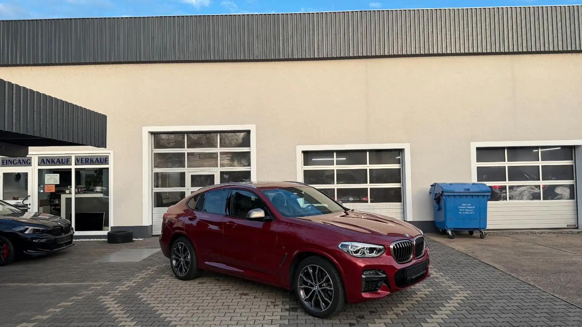 BMW X4 M40i LED Navi AHK Head Up H&K 360 DAB Standhz Rot - 1