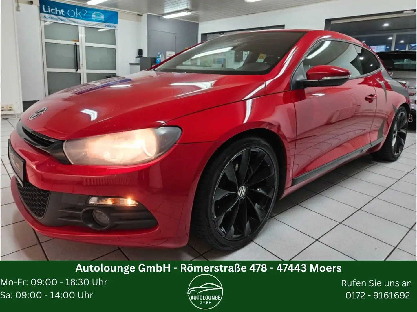 Volkswagen Scirocco 2.0 TSI SportPa*Navi*Sitheiz.*R-Cam*DAB Rot - 1