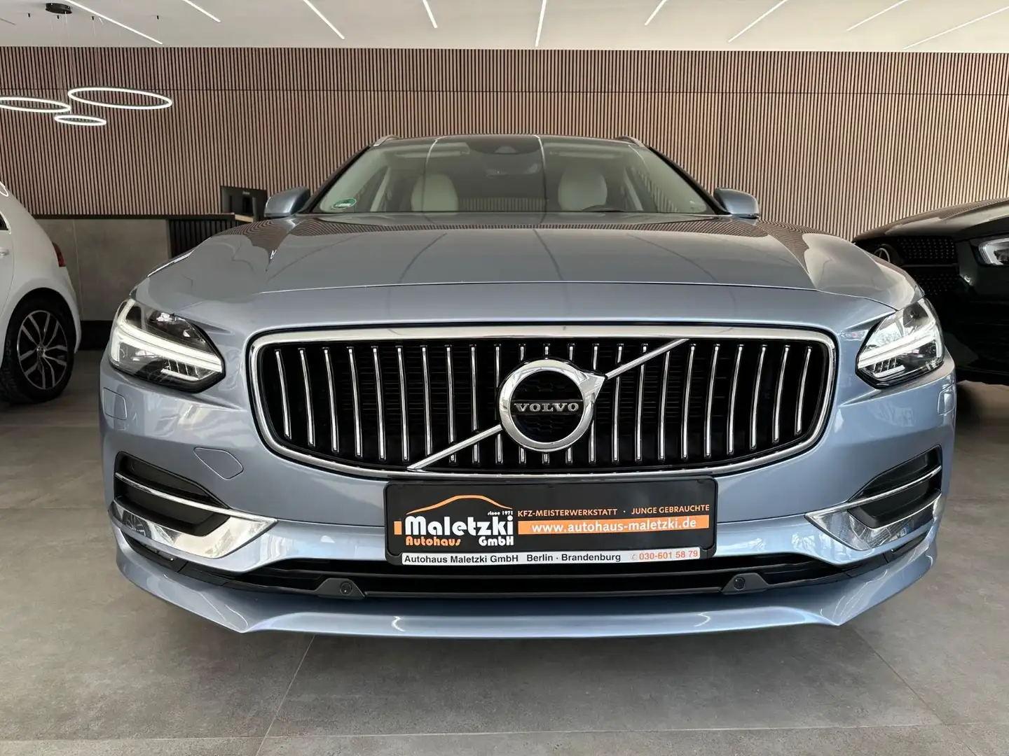 Volvo V90 2.0 D5 AWD Inscription*ACC*AHK*Leder*Memory* Blue - 2