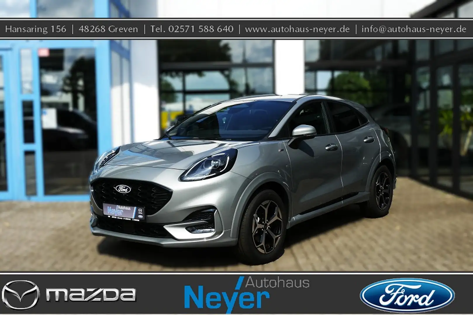 Ford Puma ST-Line *5 J. Garantie Navi Kamera SHZ* Silber - 1