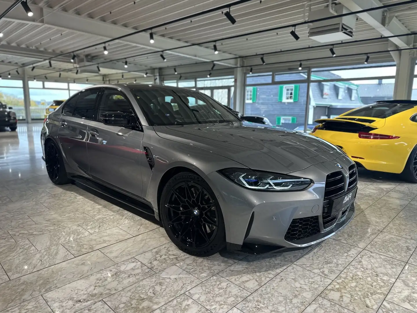 BMW M3 Competition CARBON*LIVE*H-K**M-DRIVERS-P.* Gris - 2
