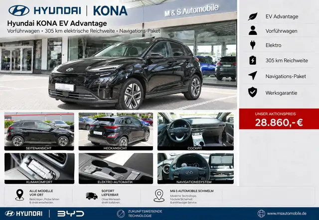 Hyundai KONA EV ADVANTAGE °Neuwagen-5.Jahre Werks Garantie°