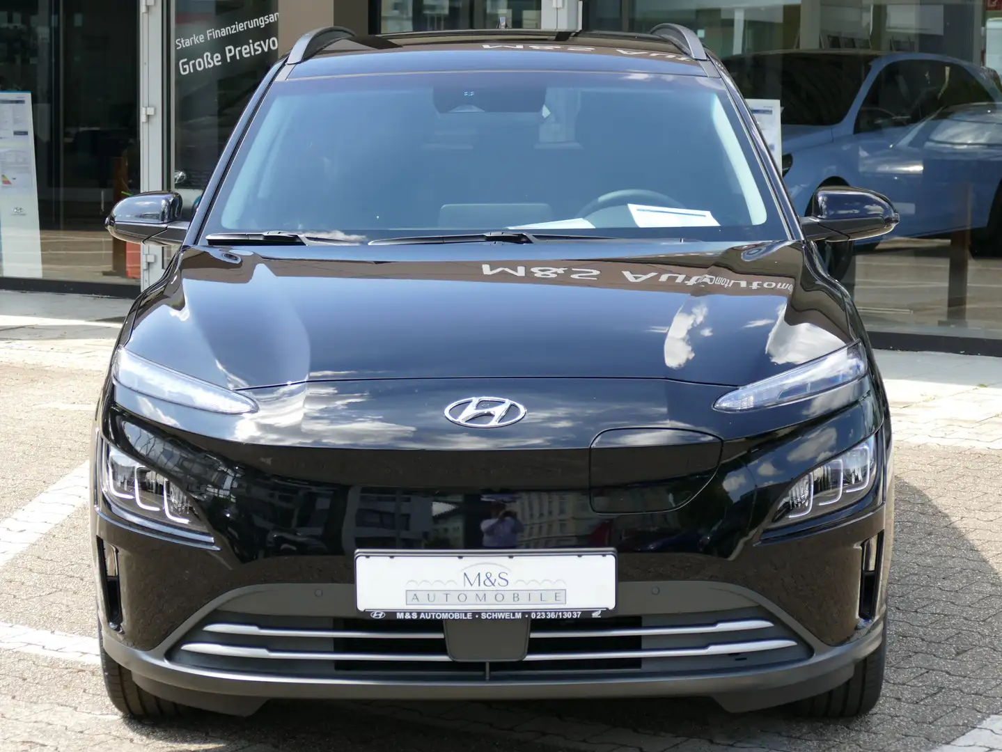 Hyundai KONA EV ADVANTAGE Paket*SOFORT*BAFA 4500 €*NAVI* Schwarz - 2