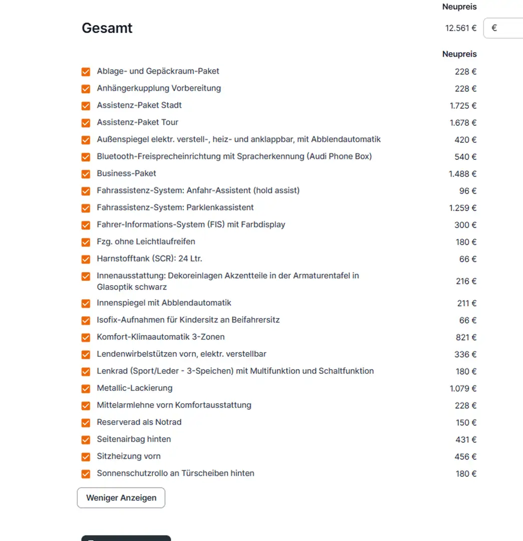 Audi A4 Limousine 30 TDI Silber - 2