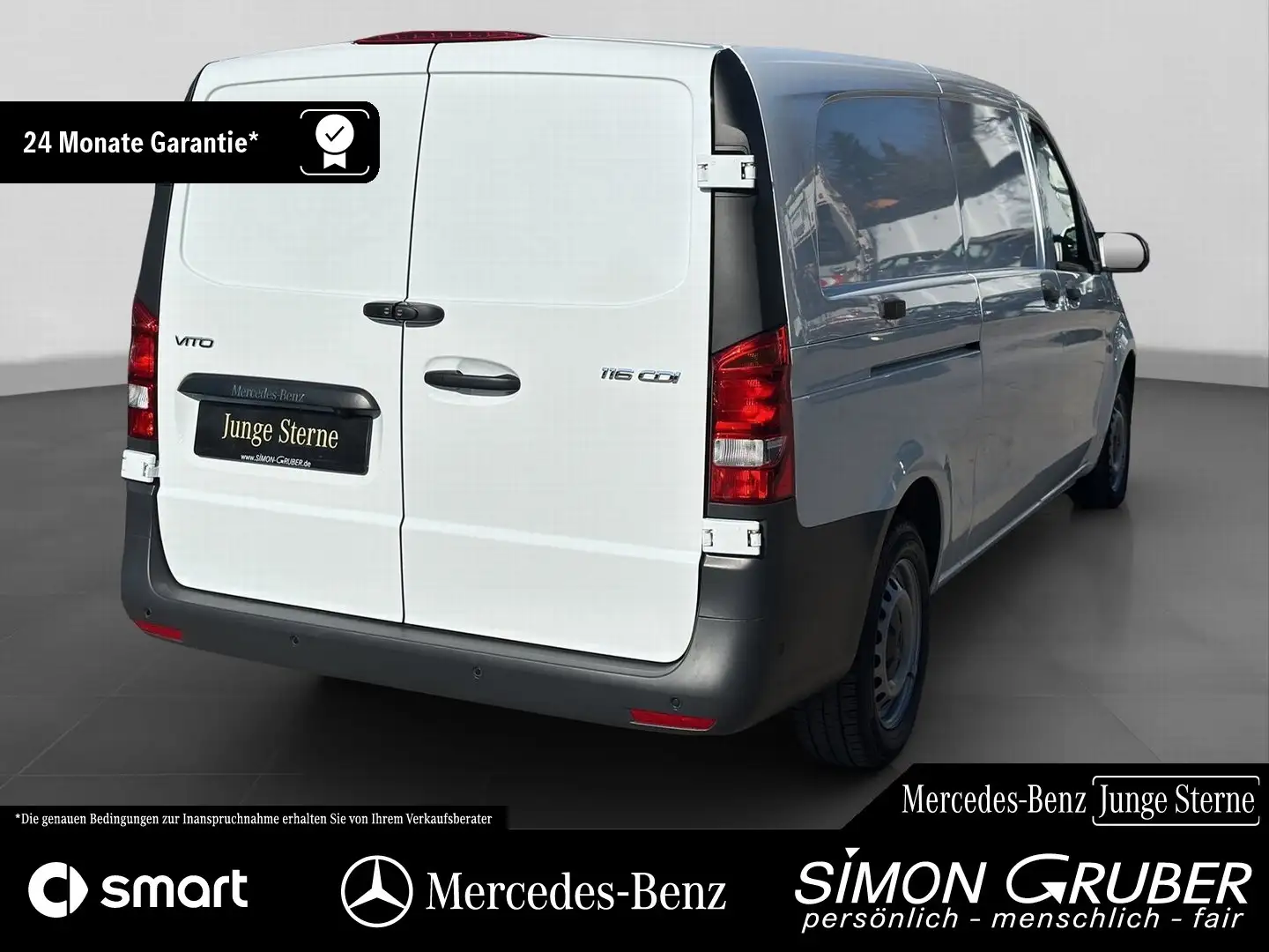 Mercedes-Benz Vito 116 CDI Kasten Extralang Navi Kamera 3Sitze Weiß - 2