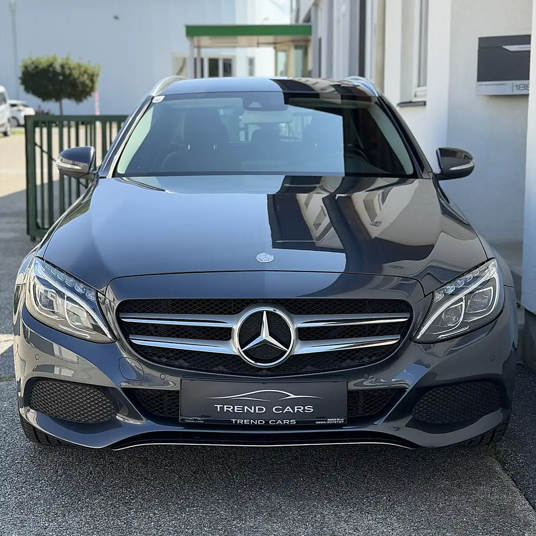 Mercedes-Benz C 180 C180 Avantgarde Kombi Aut. | Service neu | Pick... Grau - 2