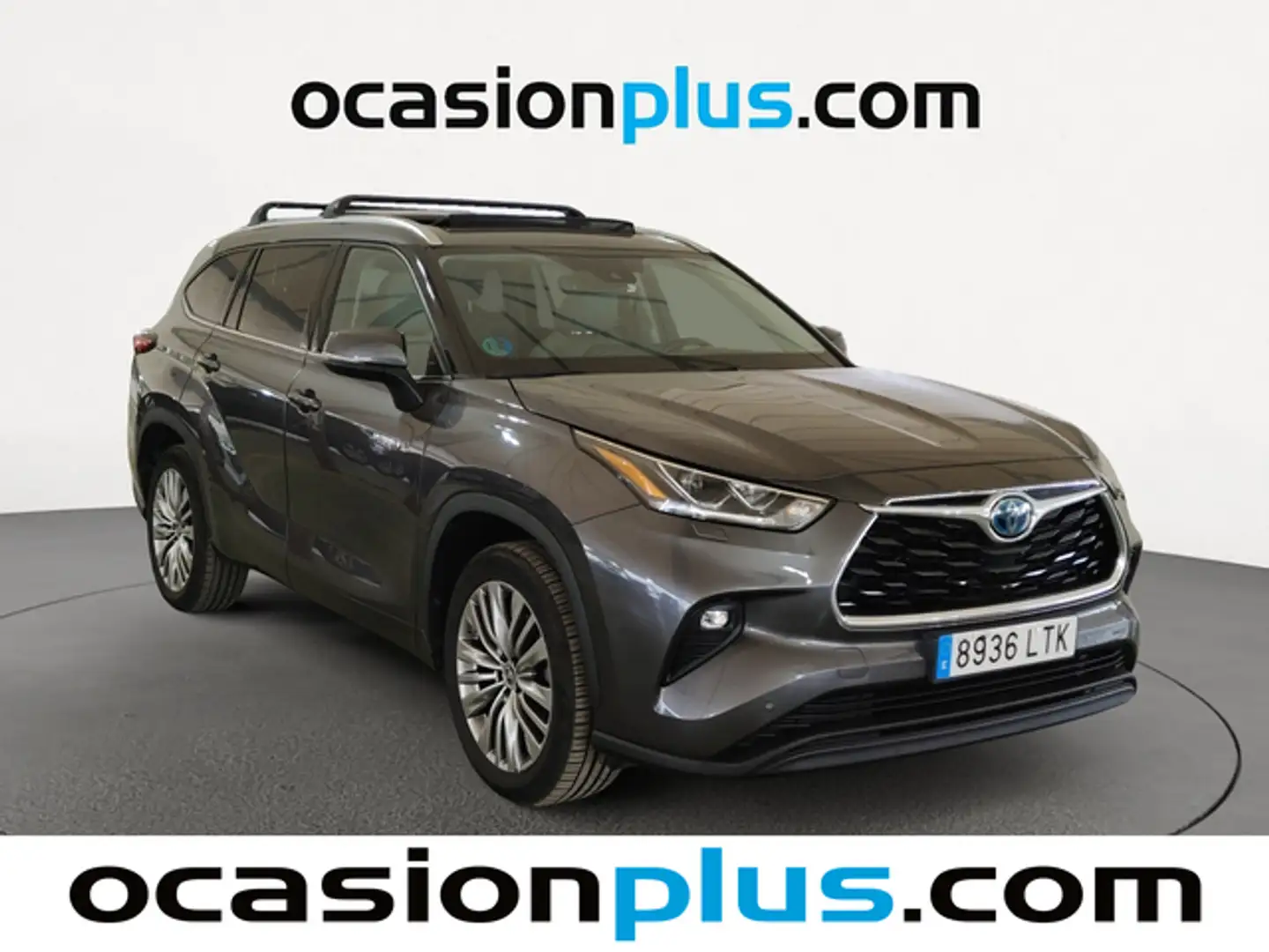 Toyota Highlander 2.5 hybrid Advance T. Panorámico Pintura especial Gris - 2