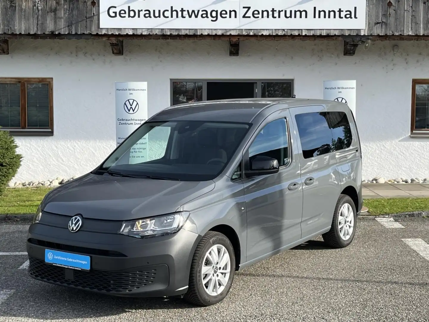 Volkswagen Caddy Kombi 2,0 TDI (Navi+RearView+Sitzhzg.) Klima Grau - 2