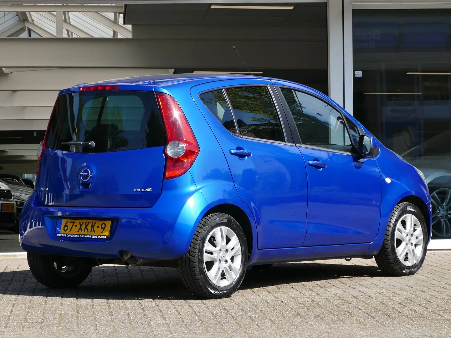 Opel Agila 1.0 Edition slechts 60000 kilometer | airco | all- Bleu - 2