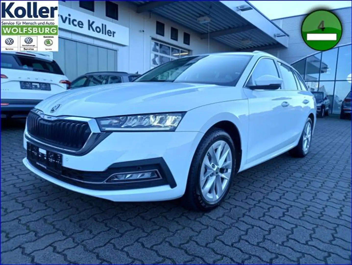 Skoda Octavia Combi 2.0 TSI DSG 4x4 Style AHK Kamera White - 2