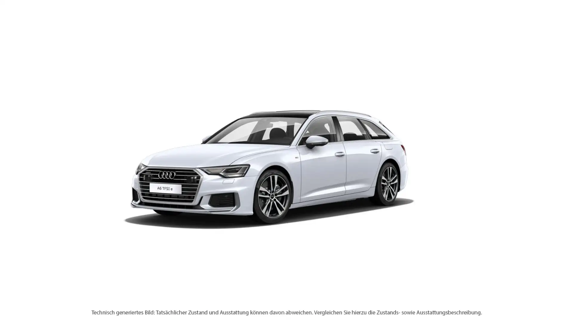 Audi A6 50 TFSI e quattro S tronic sport Weiß - 2