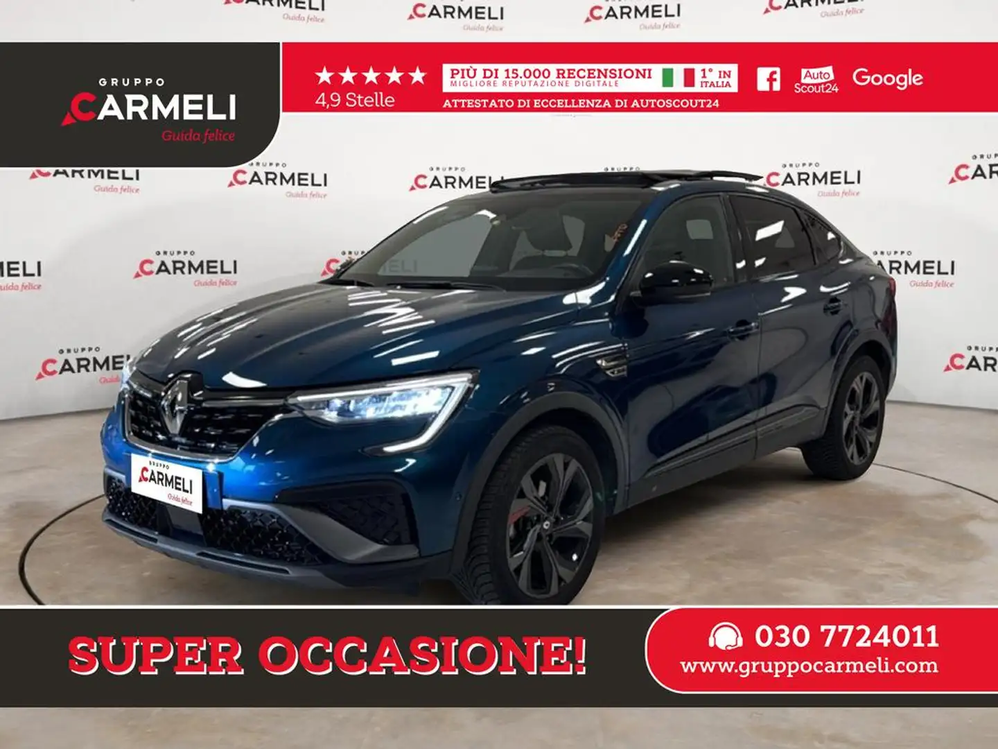 Renault Arkana 1.6 hybrid R.S. Line E-Tech 145cv Bleu - 1