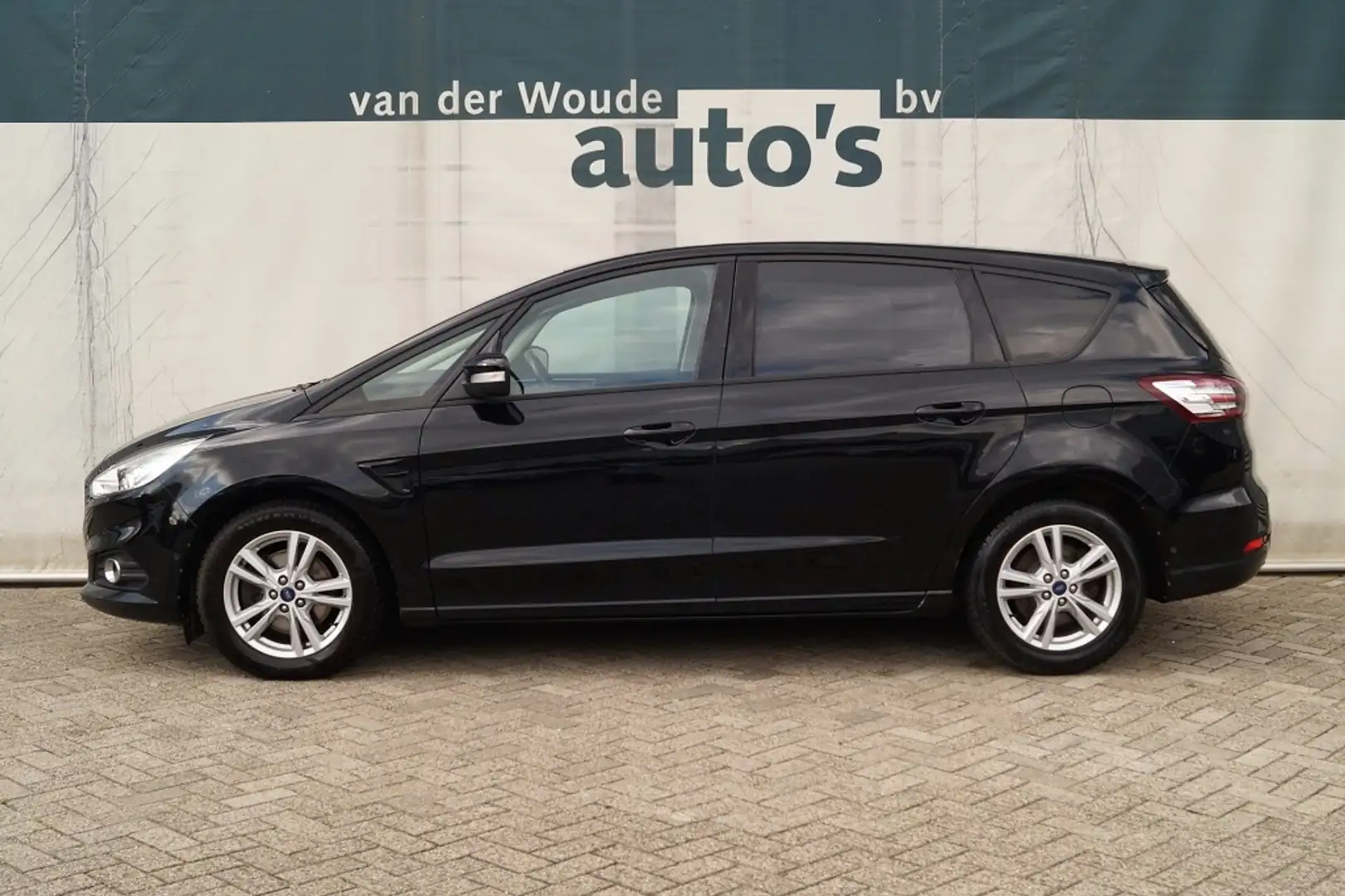 Ford S-Max 2.0 TDCi 120pk Business 7-persoons -NAVI-ECC-PDC- Zwart - 1