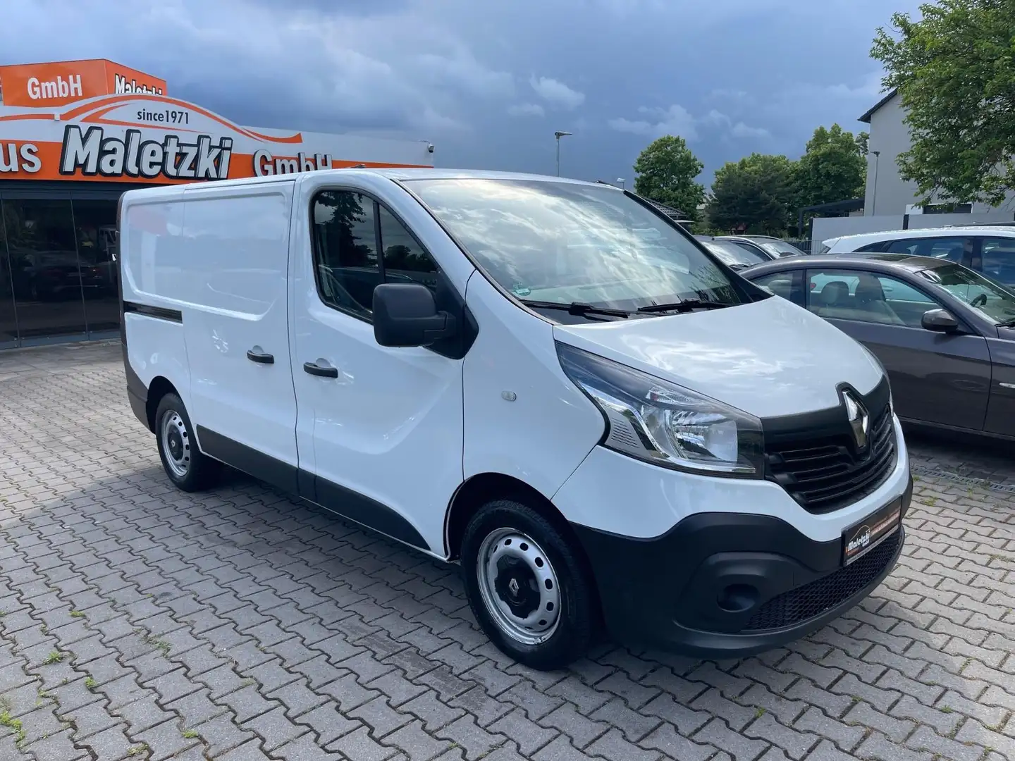 Renault Trafic 1.6 dCi Kasten L1H1*Klima*AHK*PDC*Sortimo Fehér - 2