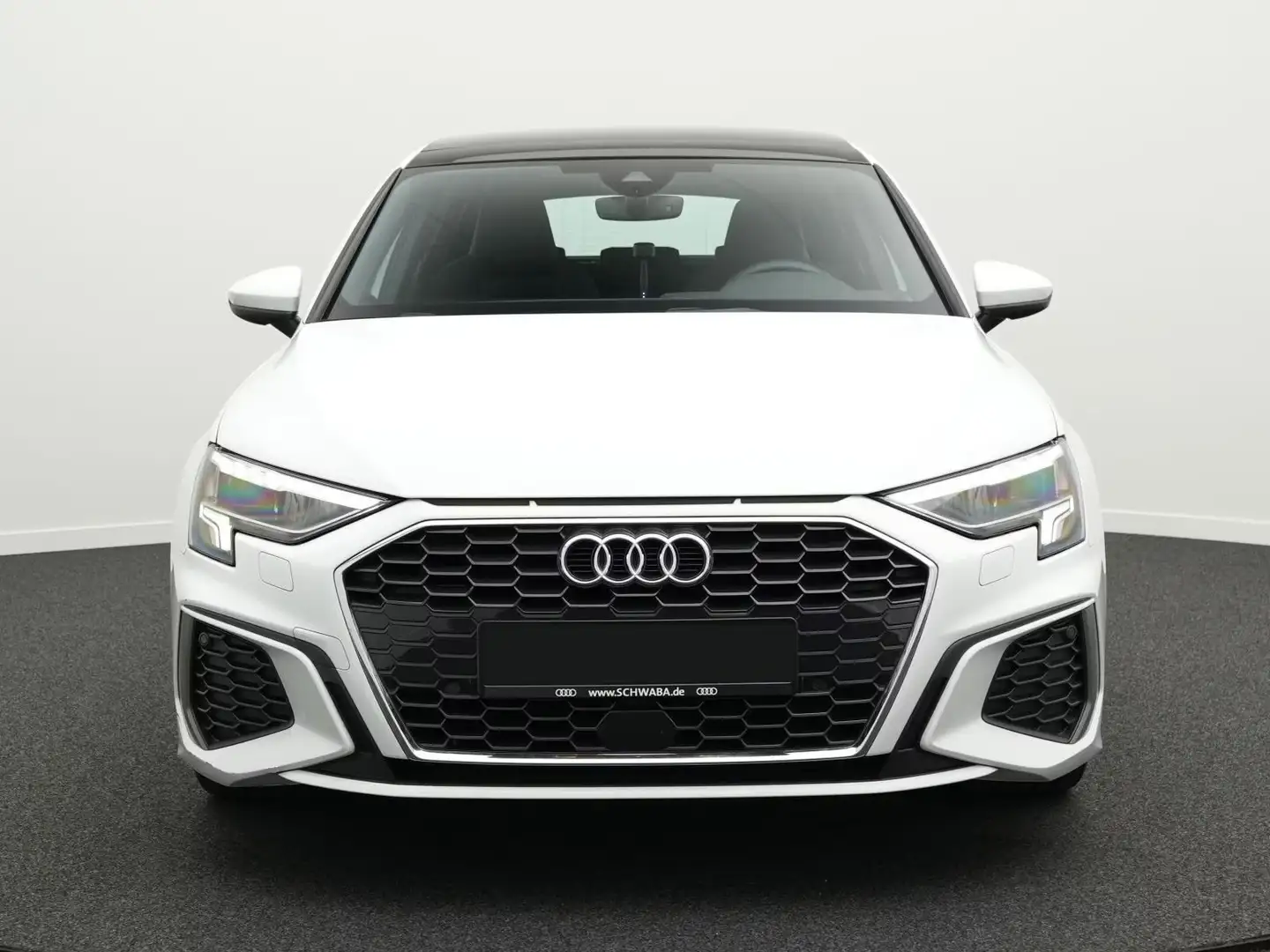 Audi A3 35TFSI S-LINE S-TRONIC LED PANO PADDLES BI-ZONA Blanc - 2