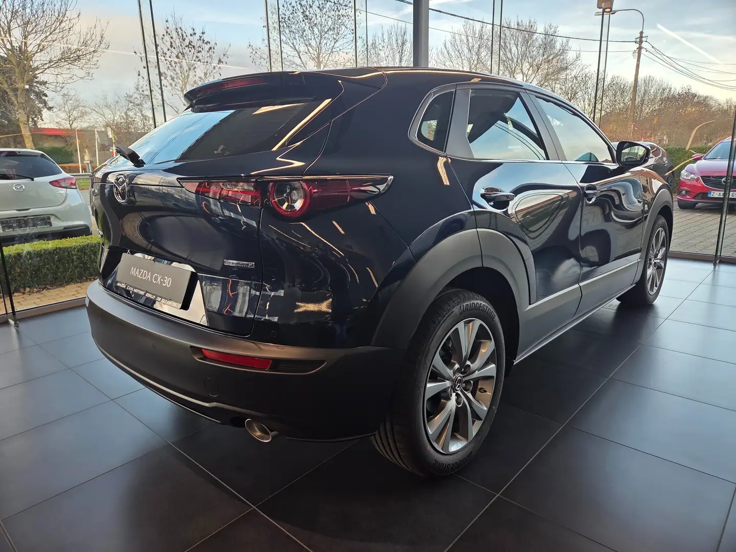 Mazda CX-30 CX-30 e-SKYACTIVE X 186 Aut. CENTRE-LINE Bleu - 2